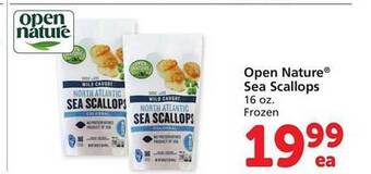 Safeway Open nature sea scallops offer