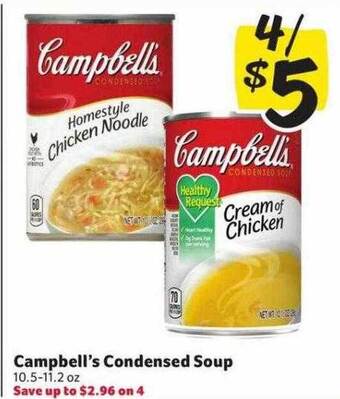Weis Markets Campbell's condensed soup offer