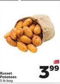 Weis Markets Russet potatoes offer