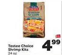 Weis Markets Tastee choice shrimp kits offer