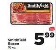 Weis Markets Smithfield bacon offer