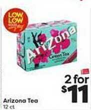 Weis Markets Arizona tea offer