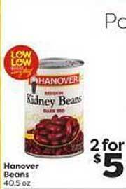 Weis Markets Hanover beans offer