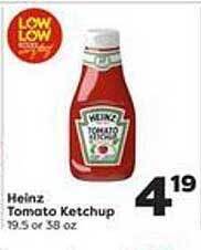 Weis Markets Heinz tomato ketchup offer