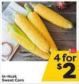 Weis Markets In-husk sweet corn offer