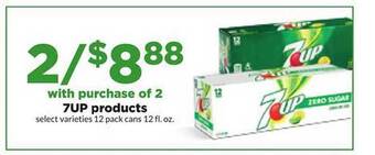 Hy-Vee 7up products offer