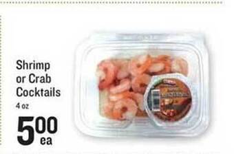 Lowes Foods Shrimp or crab cocktails offer