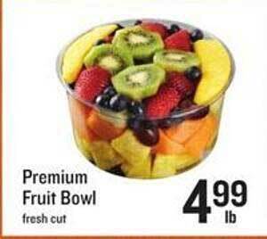 Lowes Foods Premium fruit bowl offer