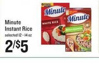 Lowes Foods Minute instant rice offer