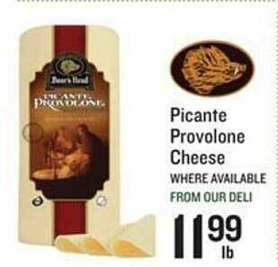 Lowes Foods Picante provolone cheese offer