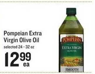 Lowes Foods Pompeian extra virgin olive oil offer