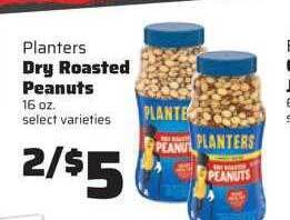 County Market Planters dry roasted peanuts offer