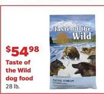 Pet Supplies Plus Taste of the wild dog food offer