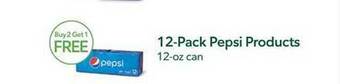 Publix 12-pack pepsi products offer