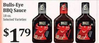 Rosauers Bulls-eye bbq sauce offer