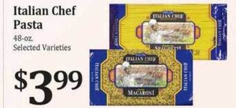 Rosauers Italian chef pasta offer