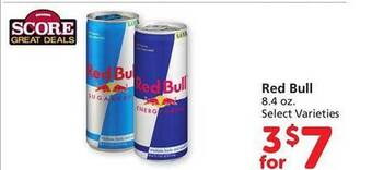 Safeway Red bull offer