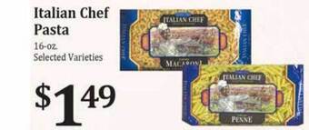 Rosauers Italian chef pasta offer