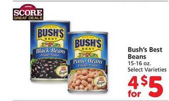 Safeway Bush's best beans offer