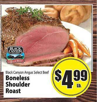 Food Giant Boneless shoulder roast offer