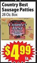 Food Giant Country best sausage patties offer