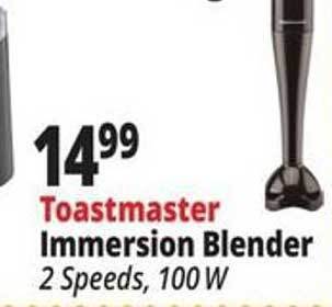 Ocean State Job Lot Toastmaster immersion blender offer