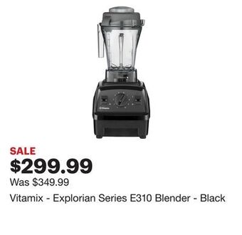 Best Buy Vitamix - explorian series e310 blender - black offer