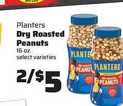 County Market Planters dry roasted peanuts offer