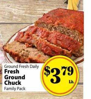 Edwards Food Giant Fresh ground chuck offer
