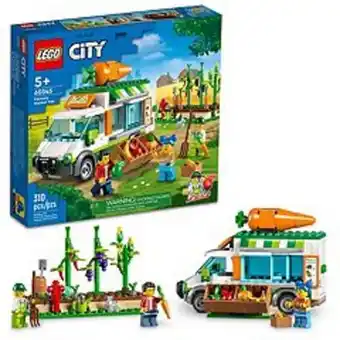 Kohl's Lego city farmers market van 60345 building set (310 pieces) offer