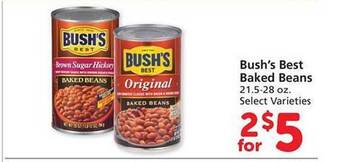 Safeway Bush's best baked beans offer