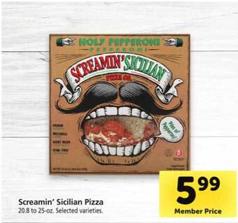 Safeway Screamin' sicilian pizza offer