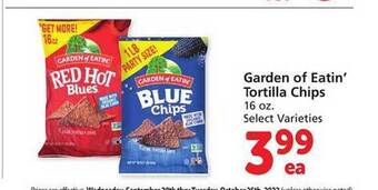 Safeway Garden of eatin' tortilla chips offer