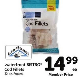 Safeway Waterfront bistro cod fillets offer