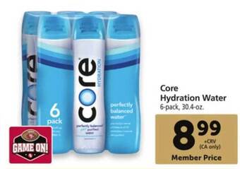 Safeway Core hydration water offer