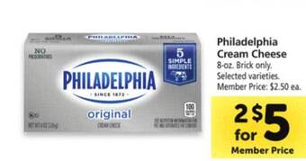 Safeway Philadelphia cream cheese offer