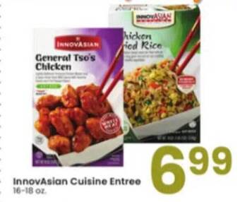 Albertsons Innovasian cuisine entree offer
