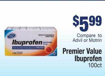 Kinney Drugs Premier value ibuprofen offer