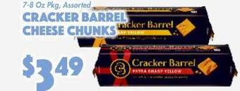 The Food Emporium Cracker barrel cheese chunks offer