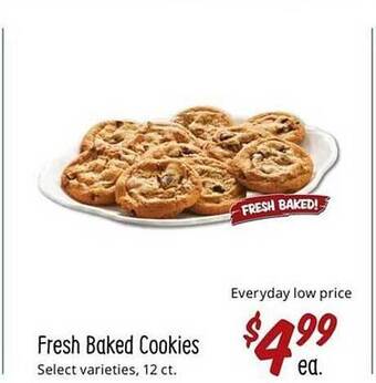 Sprouts Farmers Market Fresh baked cookies offer