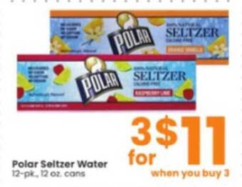 Albertsons Polar seltzer water offer