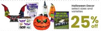 Albertsons Halloween decor offer