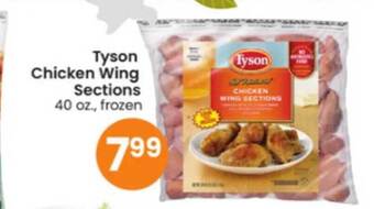 Albertsons Tyson chicken wing sections offer