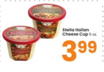 Albertsons Stella italian cheese cup offer