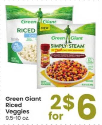 Albertsons Green giant riced veggies offer