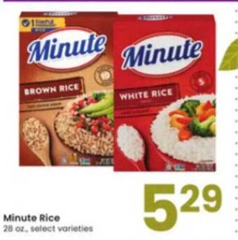 Albertsons Minute rice offer