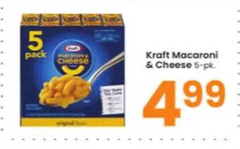 Albertsons Kraft macaroni & cheese offer