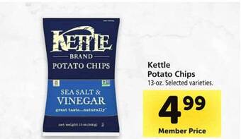 Safeway Kettle potato chips offer