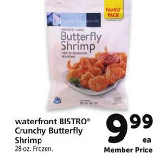 Safeway Waterfront bistro crunchy butterfly shrimp offer