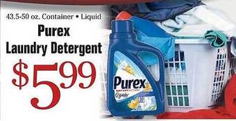 Morton Williams Purex laundry detergent offer